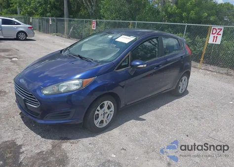 2016 Ford Fiesta Se из США, поврежденный, VIN 3FADP4EJ6GM157387